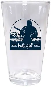 16 oz. Customizable Top Shelf Pint Glass with Secure Packaging & BPA Free - Perfect for Promotions!