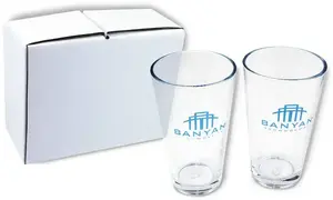 16 oz. Pint Glass - Gift Set of 2