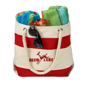 Customizable Canvas Boat Tote - 16 oz.