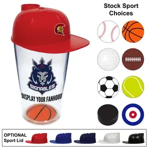 16 oz. Sports Themed Pint Cup