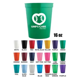 16 Oz  Stadium Cups