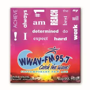 16 Words Motivational Message Magnet