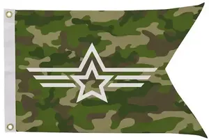 16" x 24" Polyester Guidon Flag Single-Sided