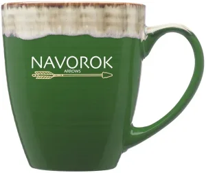 Custom Color Dipped Ceramic Mugs (17 oz.)