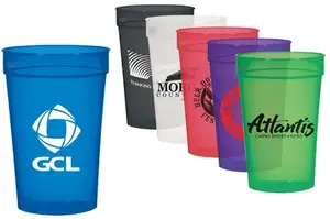 USA Made, BPA-Free 17oz Custom Stadium Cups | Promotional Drinkware