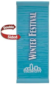 18" x 48" Fabric Boulevard Banner Double-Sided