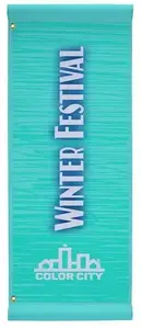 18" x 48" Nylon Boulevard Banner Single-Sided