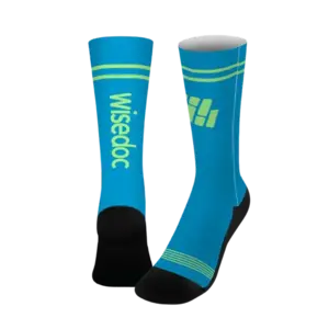 19" Dye Sublimated Socks (Pair)