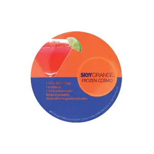 2.75" Round Vinyl Refrigerator Magnet - 20mil