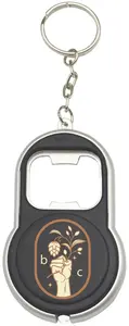 Personalized LED Bottle Opener Keychain