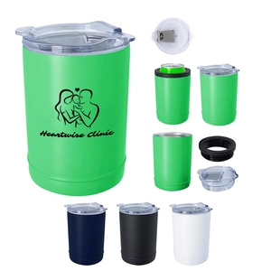 2-In-1 Copper Insulated Beverage Holder And Tumbler