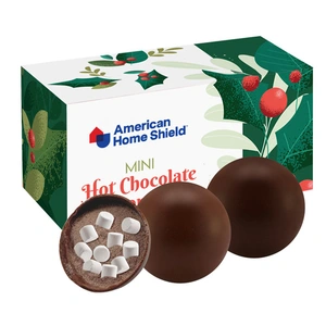 2 Pack Classic Hot Chocolate Bombs in a Box