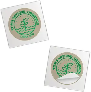 Custom Foil Stickers - 2" Round