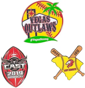 Branded Sports Trading Pins (2")