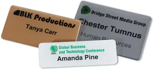 Custom Logo PVC Name Badge