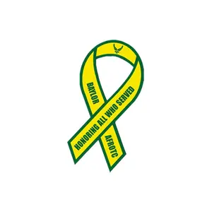 2" X 4" Awareness Ribbon Shape Vehicle Magnet