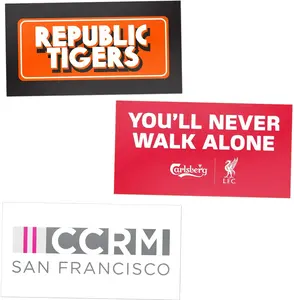 Water-Resistant Rectangle Stickers