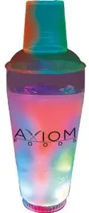 Customized 3 LED Light Shaker - 20 Oz.