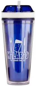 Imprinted Snack and Drink Cup - 20 Oz