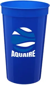 22 oz. Fantastic Plastic Stadium Cups (2 Color)