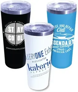 22oz. Insulated Stainless Steel Custom Logo Tumbler