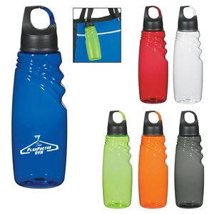 24 Oz. Crest Carabiner Sports Bottle