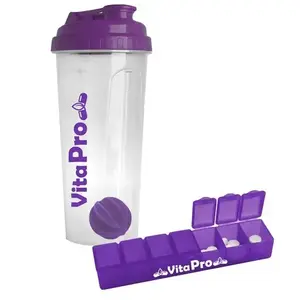 Branded Health Duo - 24 oz Tumbler with 7-Day Pill Case