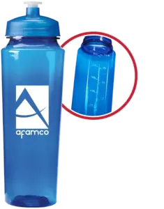 24 oz. Leak Resistant Grade PET Water Bottle