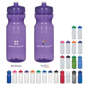 24 Oz. Poly-Clear Fitness Bottle