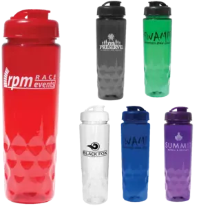 24oz BPA Free Custom Water Bottle - Promotional PET Drinkware