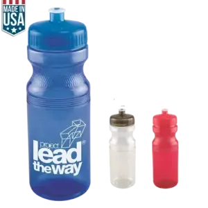 Custom-Promotional Polyclear Water Bottle (24 oz)