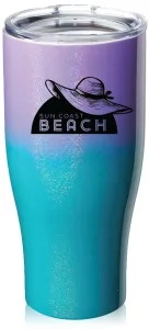 Personalized Iridescent Nebula Travel Mug - 27oz