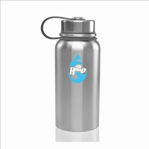 Custom Stainless Steel Water Bottle (27oz, 2 Color Option)