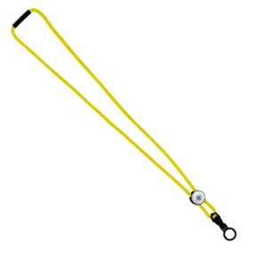 3/16" Nylon Power Cord Lanyard with Snap-Buckle Release, Standard O-Ring & Slider