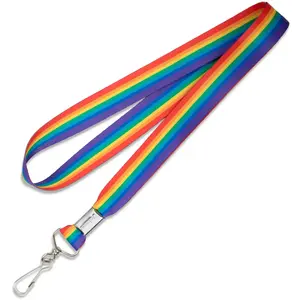 Rainbow Custom Lanyard (3/4")