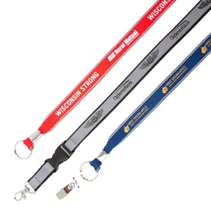 Personalized Reflective Lanyards - 3/4"