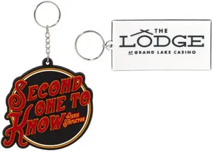 Personalized PVC Key Tag - 3.5" 3D