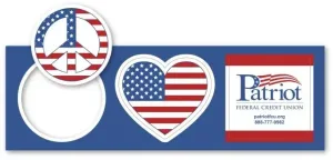 Imprinted 3-in-1 Pop Mag Patriotic