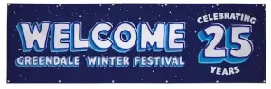 3' x 10' 18 oz. Vinyl Banner Single-Sided