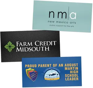 Custom Logo Bumper Stickers (3" x 6")