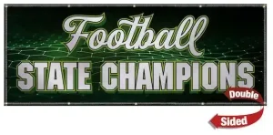 3' x 8' 13 oz. Smooth Vinyl Banner Double-Sided
