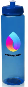 Customized Gloss Water Bottles - 32 oz. (Full Color Imprint)