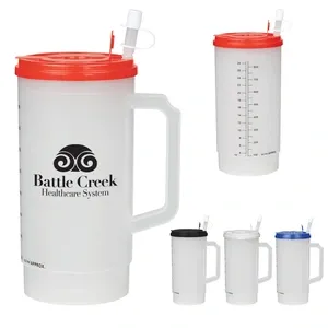 32 Oz. Medical Tumbler With Measurements