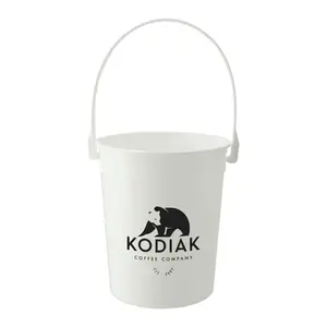 Custom Pail with Handle - 32oz