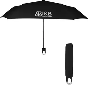 38" Arc Clipper Compact Telescopic Umbrella