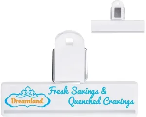 Customized Magnetic Bag Clip - 4"