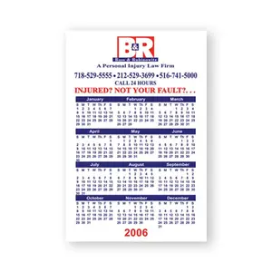 4" x 6" Calendar Magnet - 20mil