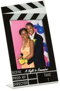 Custom Printed Clapboard Frame - 4 x 6