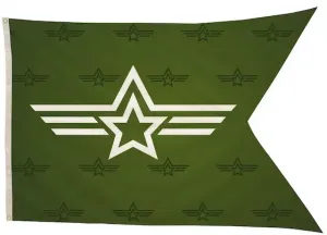 4' x 6' Polyester Guidon Flag Single-Sided