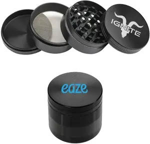 Personalized Zinc Tobacco Grinder - 40mm